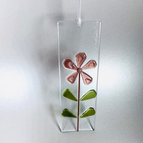  Retro style Fused glass glass hanging decoration