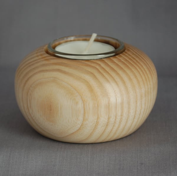 Ripple Ash Tea Light