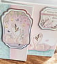 Swan Zigzag Greeting Card, Wishing You a Wonderful Day. Anniversary, Wedding. - Image 6