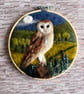 Needlefelted owl picture 