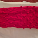 Hand knitted dog coat 