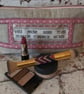 Large Linen Make Up Bag - Image 1