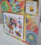 Set of 3 Handmade Greeting Card Bundle - mixed greetings - Image 2