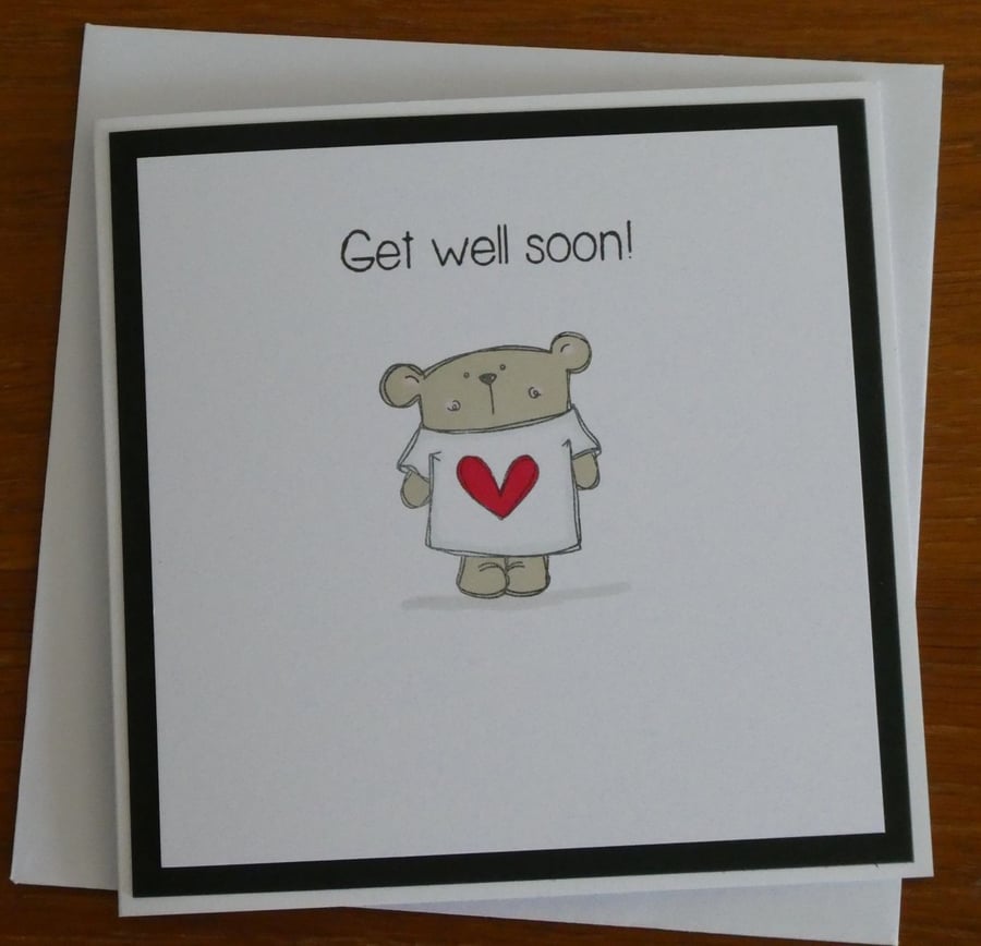 Little Bear Get Well Soon Card