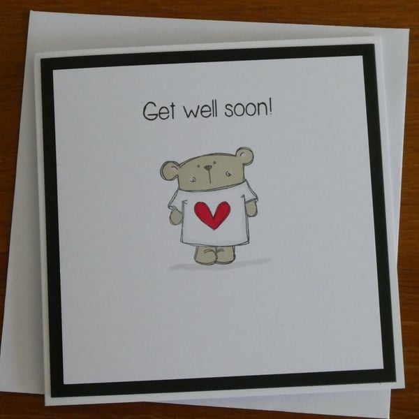Little Bear Get Well Soon Card