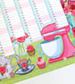 REDUCED TO CLEAR - 2015 Wall Planner - Baking - Image 3