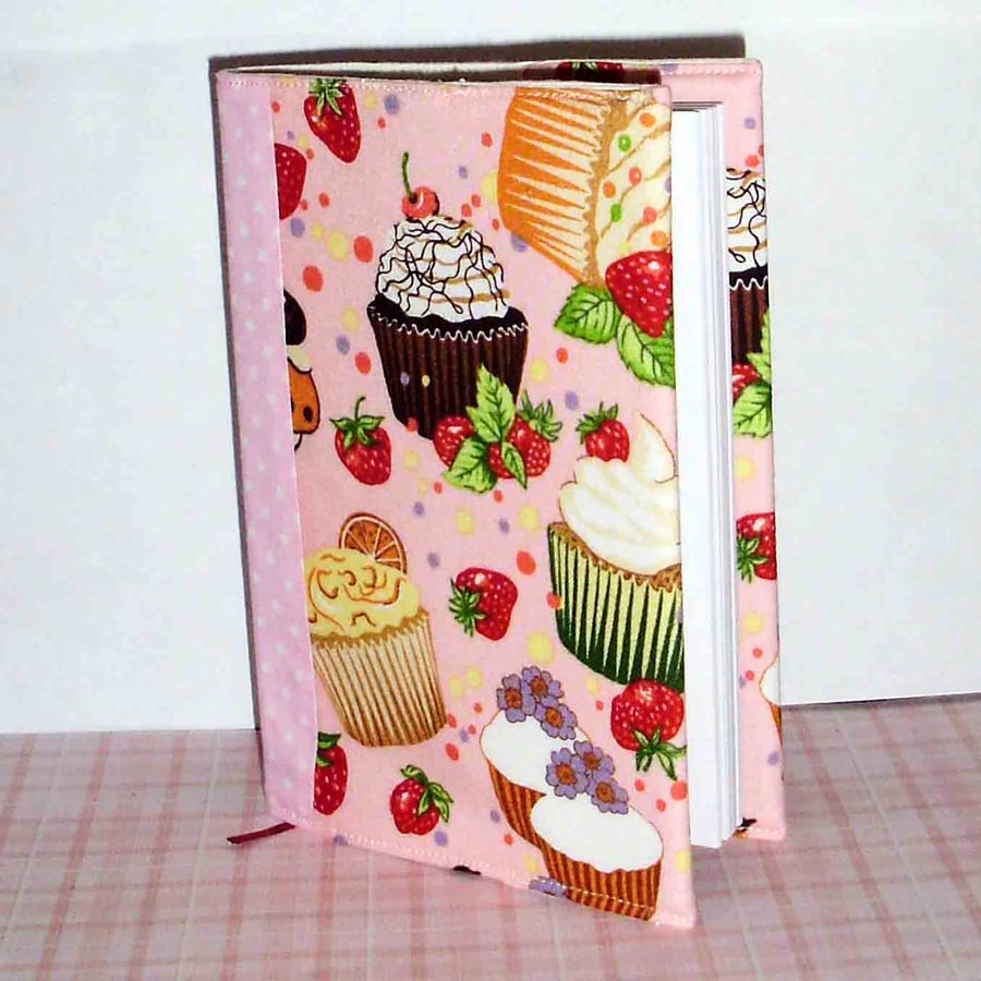 Diary fabric covered cupcakes SALE PRICE