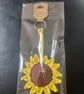Crochet sunflower keyring  bag charm  - Image 5