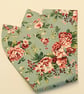 Floral hair tie headband self tie swing pin up style hair scarf rockabilly  - Image 4