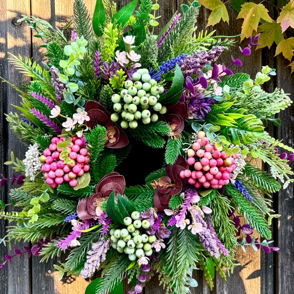 Autumn Everlast Door Wreath 