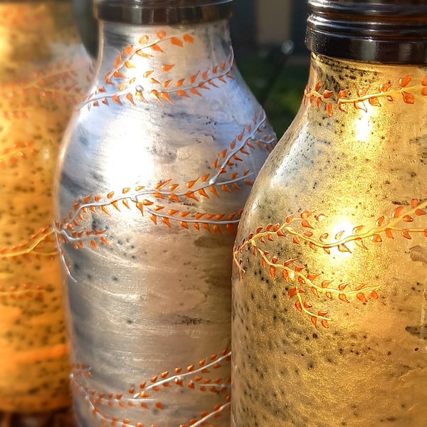 Brown Bottle Vases