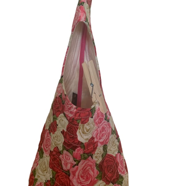 Peg Bag - Roses