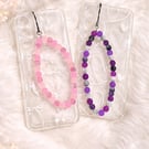 Crystal Glow Phone Charm