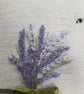 Hand Embroidered Keepsake Blank Greetings card - Image 2