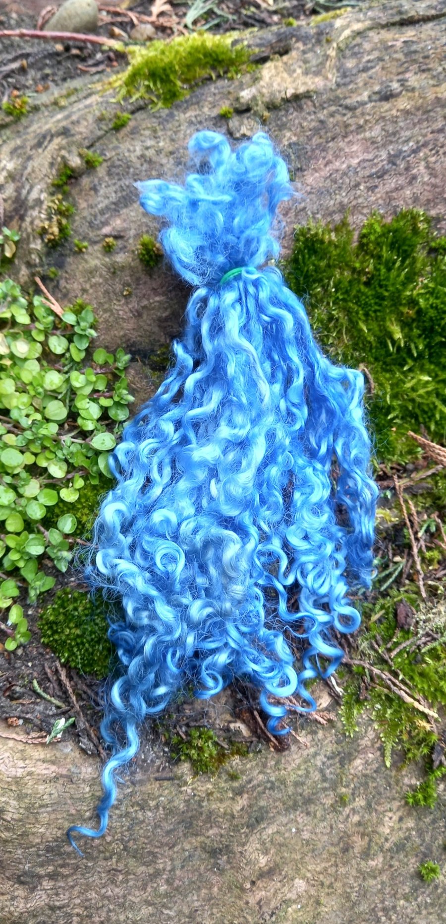 10g hand dyed Wensleydale locks