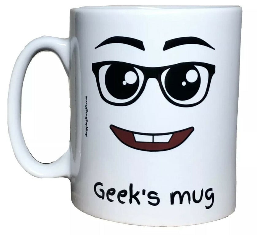 Geek's Mug. Mugs for Geeks for Birthday, Christmas 