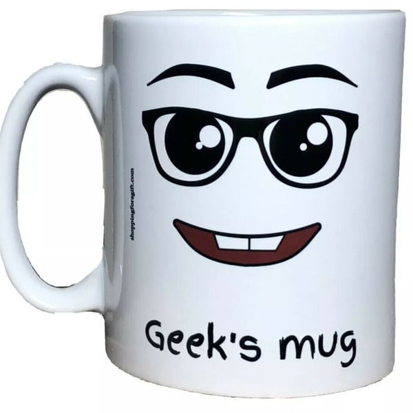 Geek's Mug. Mugs for Geeks for Birthday, Christmas 