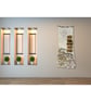 Landscape with a green blanket Art felt natural wool sensory wall hanging  - Image 9