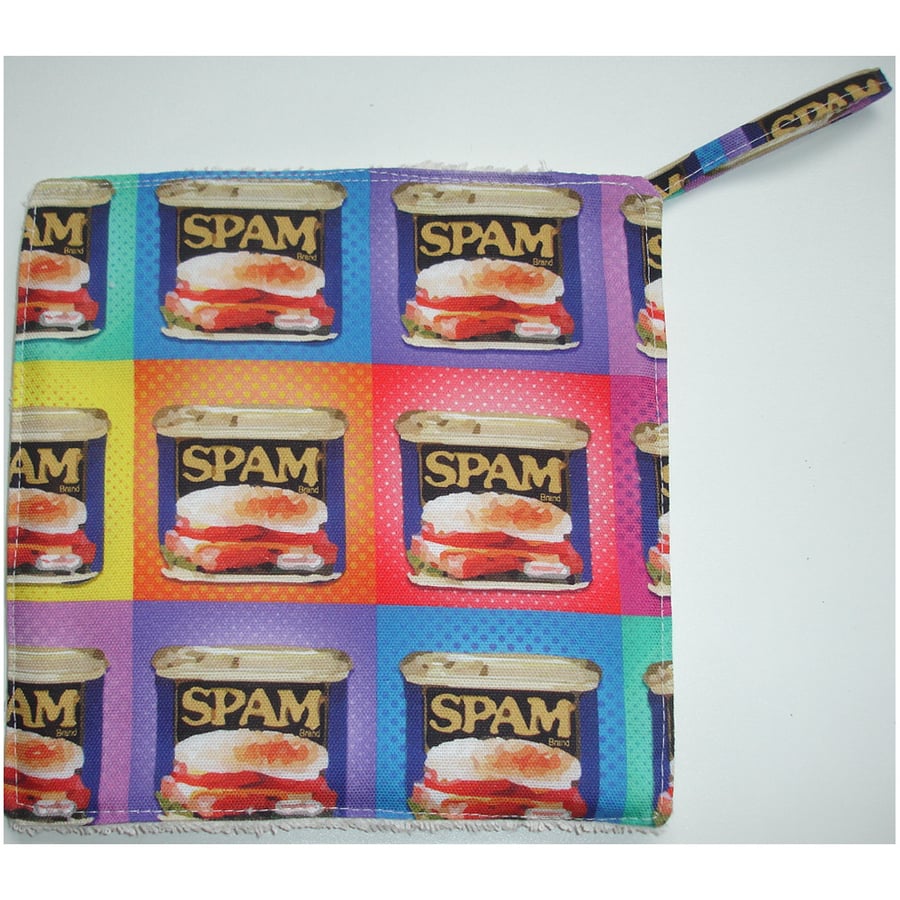 Spam Pot Holder Oven Grab Pad Kitchen Mat Tin MCM