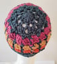 CLEARANCE LINE Granny Square Crochet Bolero Waistcoat and Beanie Set - Image 5