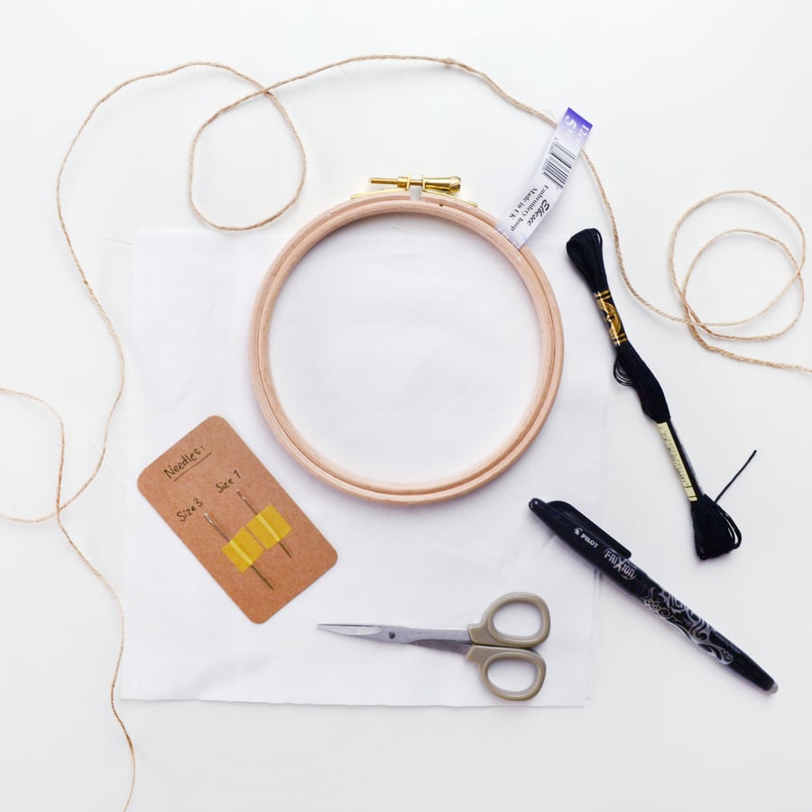 Embroidery starter pack