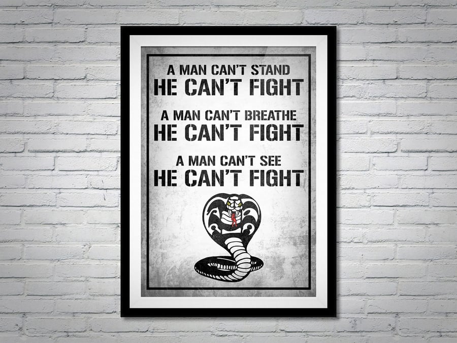 Cobra Kai Quicksilver Method Karate Kid TV Movi... Folksy