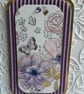 Anemone Flower Birthday Card - Image 2