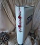Cherry Red beaded Bookmark (one of a kind!)  - Image 1