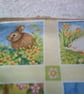Jute Bag with Springtime panel - Image 2