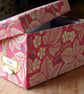 William Morris CD Storage Box: Handmade Bramble Red Keepsake - Image 8