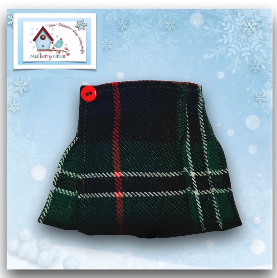 Reserved for Pauline - Tartan Kilt
