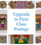 Postage upgrade to First Class - Image 1