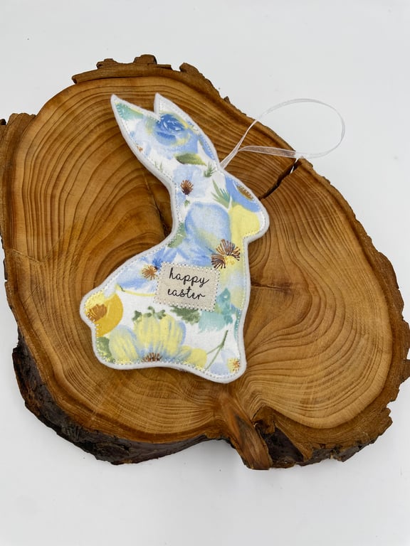 Hanging Easter bunny decoration