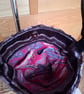 Purple textured velvet bag  - Image 3