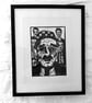 Cefn Boyos - Welsh Lino Print