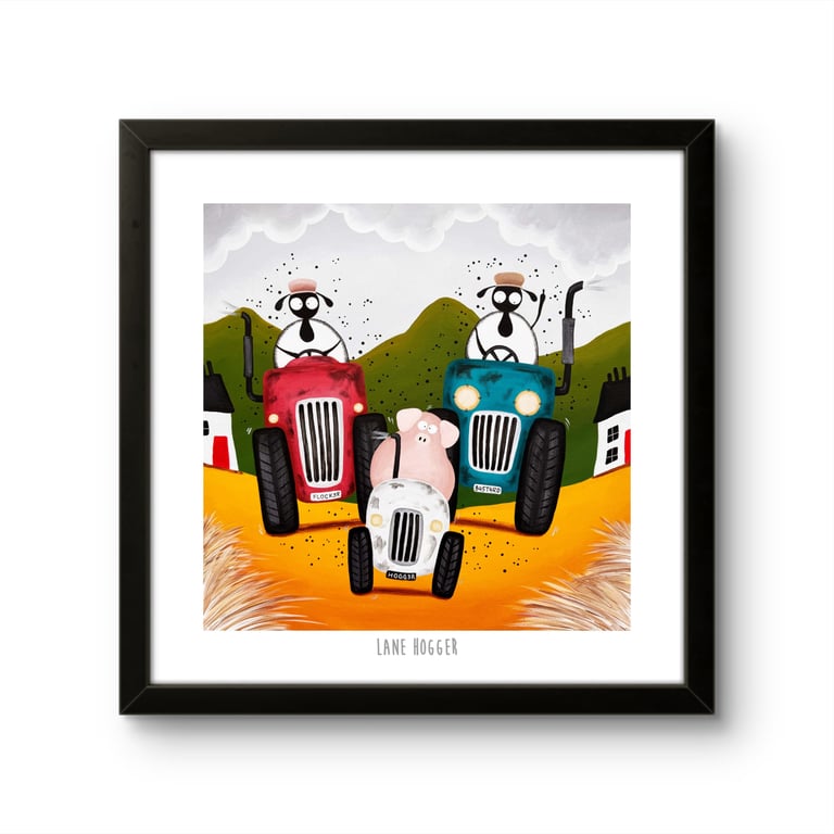 Lane Hogger - 10" print