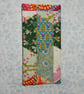 Glasses case - patchwork pink green and red slip in style - Image 3
