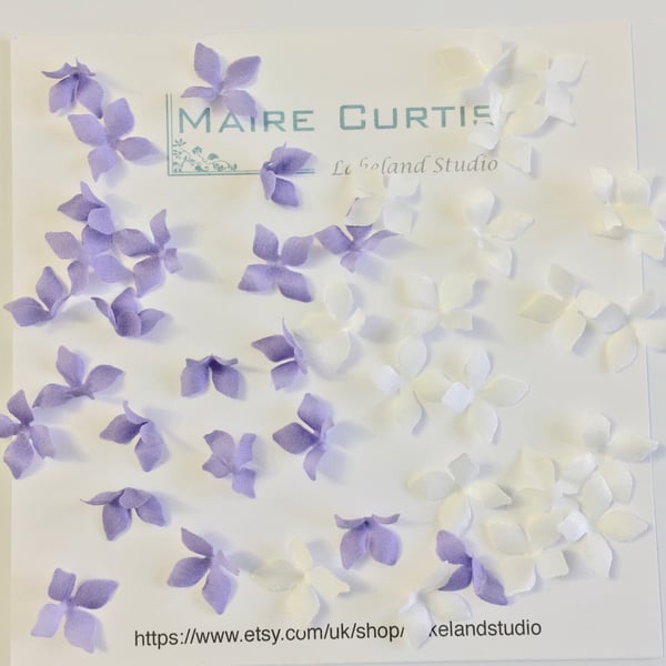 Hand Crafted Silk Lilac Flowers