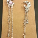 Moon Celestial Earrings Drop Dangly earrings OOAK