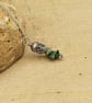 Raw Emerald pendant. May birthstone. Reiki charged - Image 4