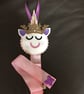 Unicorn  Hairclip hanger - organiser - Image 1