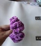Halloween Inspired, Handmade Chenille Hair Scrunchie