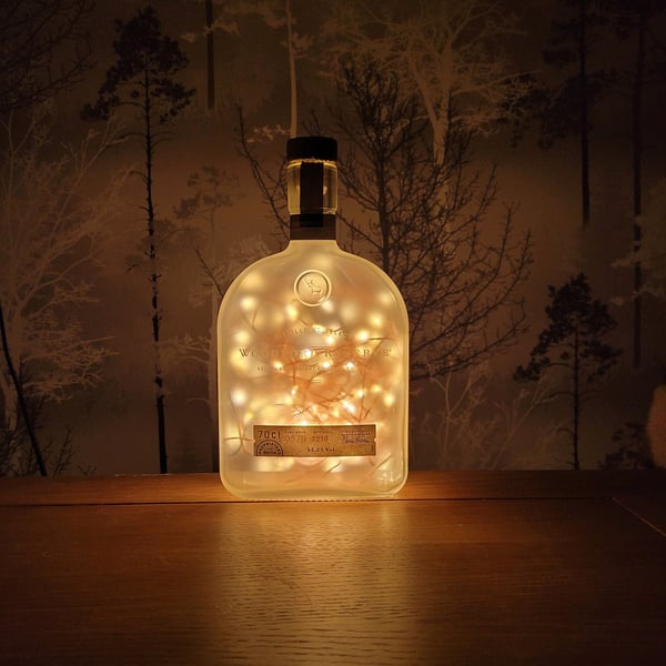 Woodford Reserve Whisky Bottle Light Lamp