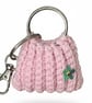 Keyring small crochet bag, kawaii handbag charm, small gift for crochet lovers