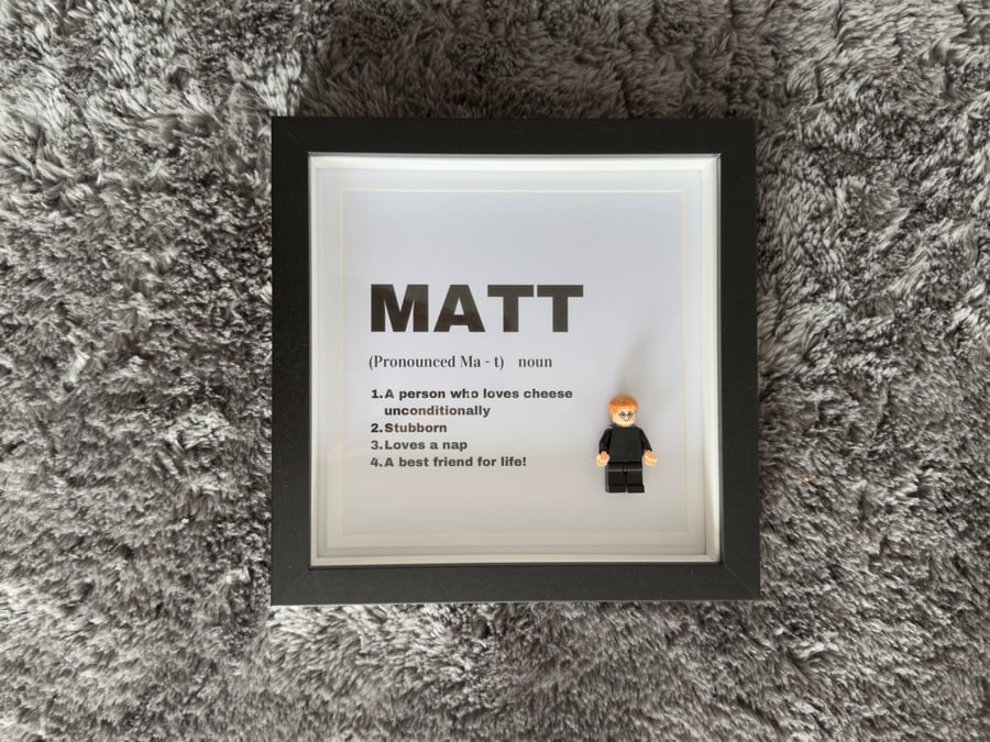 Custom Brick Frame 