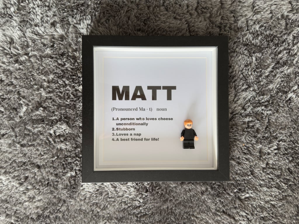 Custom Brick Frame 