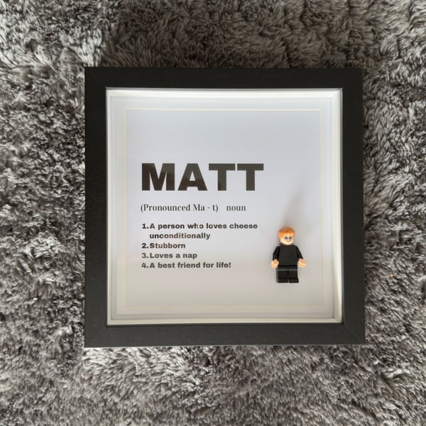 Custom Brick Frame 