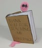Bookworm Bookmark in a Card - Image 1