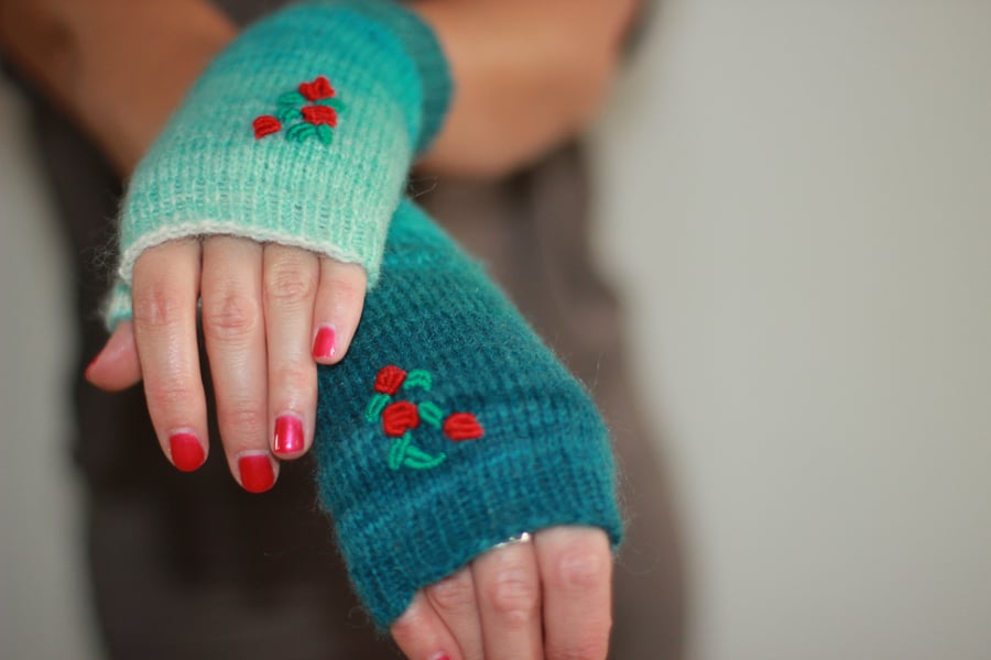 Fingerless Gloves, Mittens