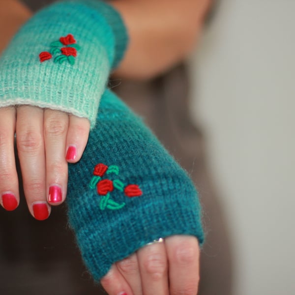 Fingerless Gloves, Mittens